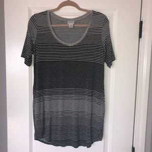 Striped Maternity Top with Pockets